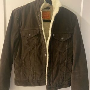 Levi’s Corduroy Sherpa Trucker Jacket